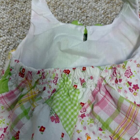 Iris & Ivy Patchwork Floral Sundress Little Girls Sz 4 Halter Top Easter Spring - Picture 7 of 7